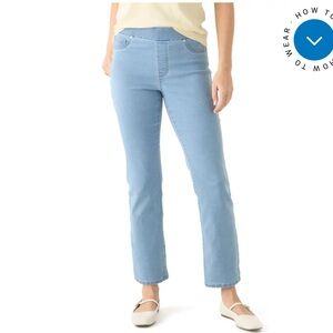 Kim Rogers Tummy Control Light Blue Women's Jeans